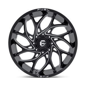 Fuel Offroad D741 RUNNER Gloss Black Milled 24x11 0 8x165.1mm 125.1mm - Wheelwiz