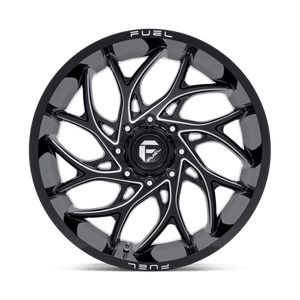 Fuel Offroad FF78 Gloss Black Milled 24x11 0 8x170mm 125.1mm - Wheelwiz