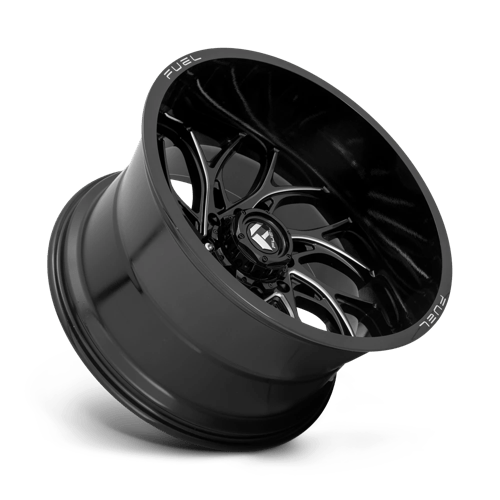 Fuel Offroad D741 RUNNER Gloss Black Milled 20x9 +1 8x170mm 125.1mm - Wheelwiz