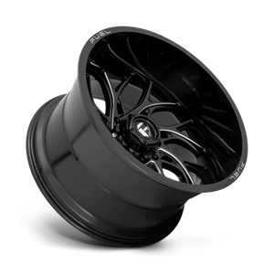 Fuel Offroad D741 RUNNER Gloss Black Milled 22x12 -44 5x139.7mm 108mm - Wheelwiz