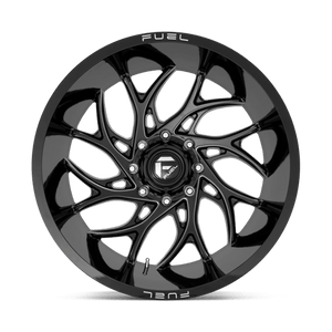 Fuel Offroad D741 RUNNER Gloss Black Milled 20x10 -18 5x139.7mm 78.1mm - Wheelwiz