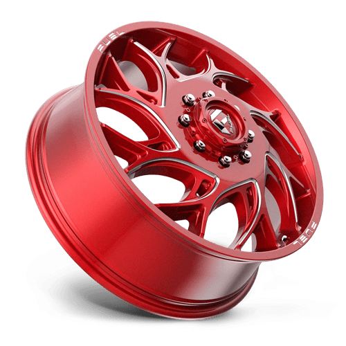 Fuel Offroad D742 RUNNER Candy Red Milled 20x8.25 +105 8x165.1mm 121.5mm - Wheelwiz