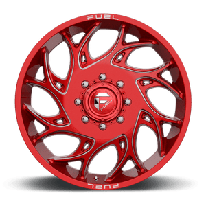 Fuel Offroad D742 RUNNER Candy Red Milled 20x8.25 +105 8x165.1mm 121.5mm - Wheelwiz