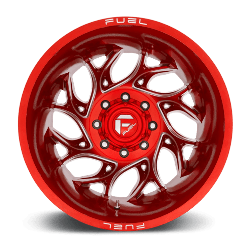 Fuel Offroad D742 RUNNER Candy Red Milled 20x8.25 -240 8x165.1mm 121.5mm - Wheelwiz