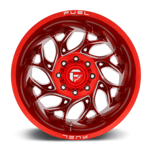 Fuel Offroad D742 RUNNER Candy Red Milled 20x8.25 -240 8x165.1mm 121.5mm - Wheelwiz