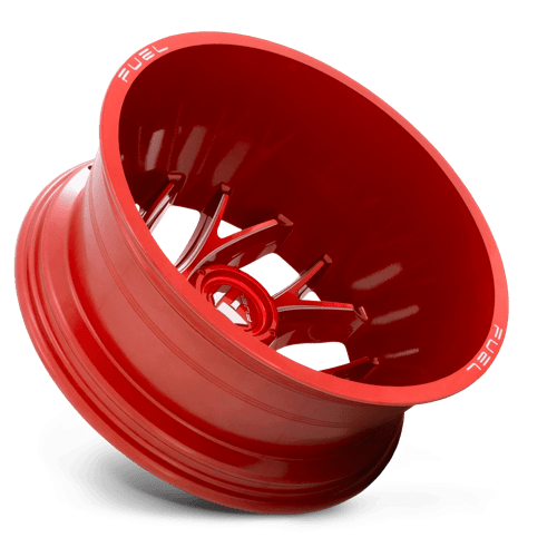 Fuel Offroad D742 RUNNER Candy Red Milled 22x8.25 -227 8x200mm 142mm - Wheelwiz