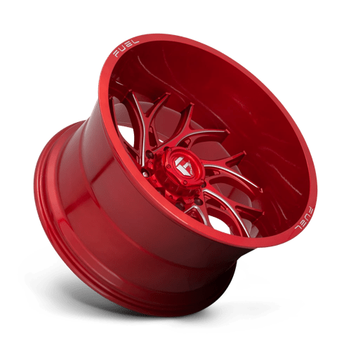 Fuel Offroad D742 RUNNER Candy Red Milled 26x14 -75 6x135mm 87.1mm - Wheelwiz