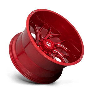 Fuel Offroad D742 RUNNER Candy Red Milled 20x10 -18 8x180mm 124.2mm - Wheelwiz