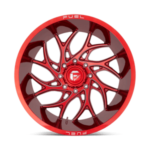 Fuel Offroad D742 RUNNER Candy Red Milled 24x12 -44 6x135mm 87.1mm - Wheelwiz