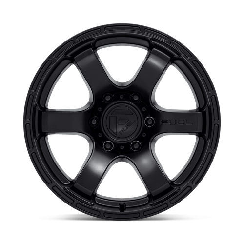 Fuel Offroad D766 RUSH Satin Black 17x9 +1 6x139.7mm 106.1mm - Wheelwiz