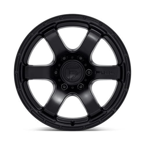 Fuel Offroad D766 RUSH Satin Black 20x9 +1 6x139.7mm 106.1mm - Wheelwiz