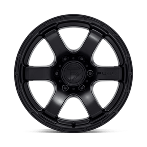 Fuel Offroad D766 RUSH Satin Black 18x9 +1 6x139.7mm 106.1mm - Wheelwiz