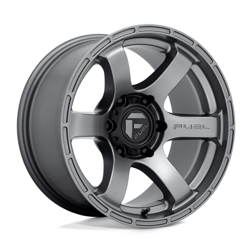 Fuel Offroad D767 RUSH Matte Gunmetal 17x9 +1 6x139.7mm 106.1mm - Wheelwiz