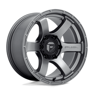 Fuel Offroad D767 RUSH Matte Gun Metal 18x9 +1 6x139.7mm 106.1mm - Wheelwiz