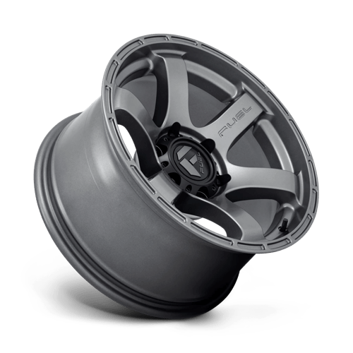 Fuel Offroad D767 RUSH Matte Gun Metal 18x9 +1 6x139.7mm 106.1mm - Wheelwiz