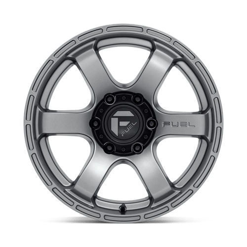 Fuel Offroad D767 RUSH Matte Gunmetal 17x9 -12 6x139.7mm 106.1mm - Wheelwiz