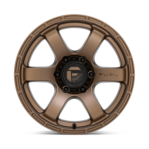 Fuel Offroad D768 RUSH Matte Bronze 17x9 -12 6x139.7mm 106.1mm - Wheelwiz
