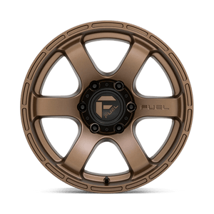 Fuel Offroad D768 RUSH Matte Bronze 18x9 +20 6x139.7mm 106.1mm - Wheelwiz