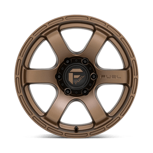 Fuel Offroad D768 RUSH Matte Bronze 18x9 +1 6x139.7mm 106.1mm - Wheelwiz