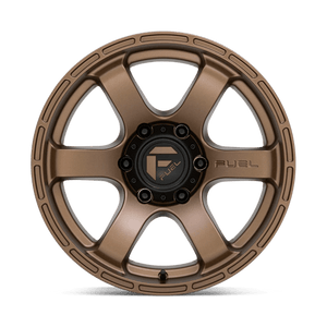 Fuel Offroad D768 RUSH Matte Bronze 17x9 +01 6x114.3mm 66.1mm