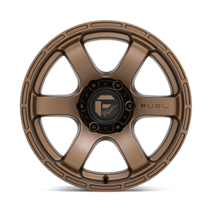 Fuel Offroad D768 RUSH Matte Bronze 17x9 -12 6x139.7mm 106.1mm - Wheelwiz