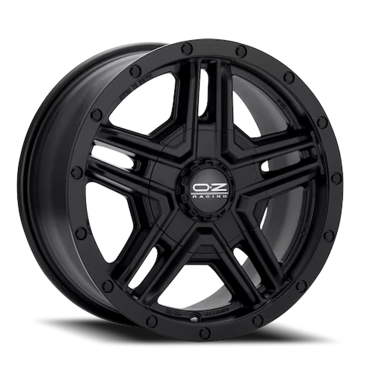 OZ Racing Rally Adventure Matte Black 17x8 +30 5x150mm 110.1mm - Wheelwiz