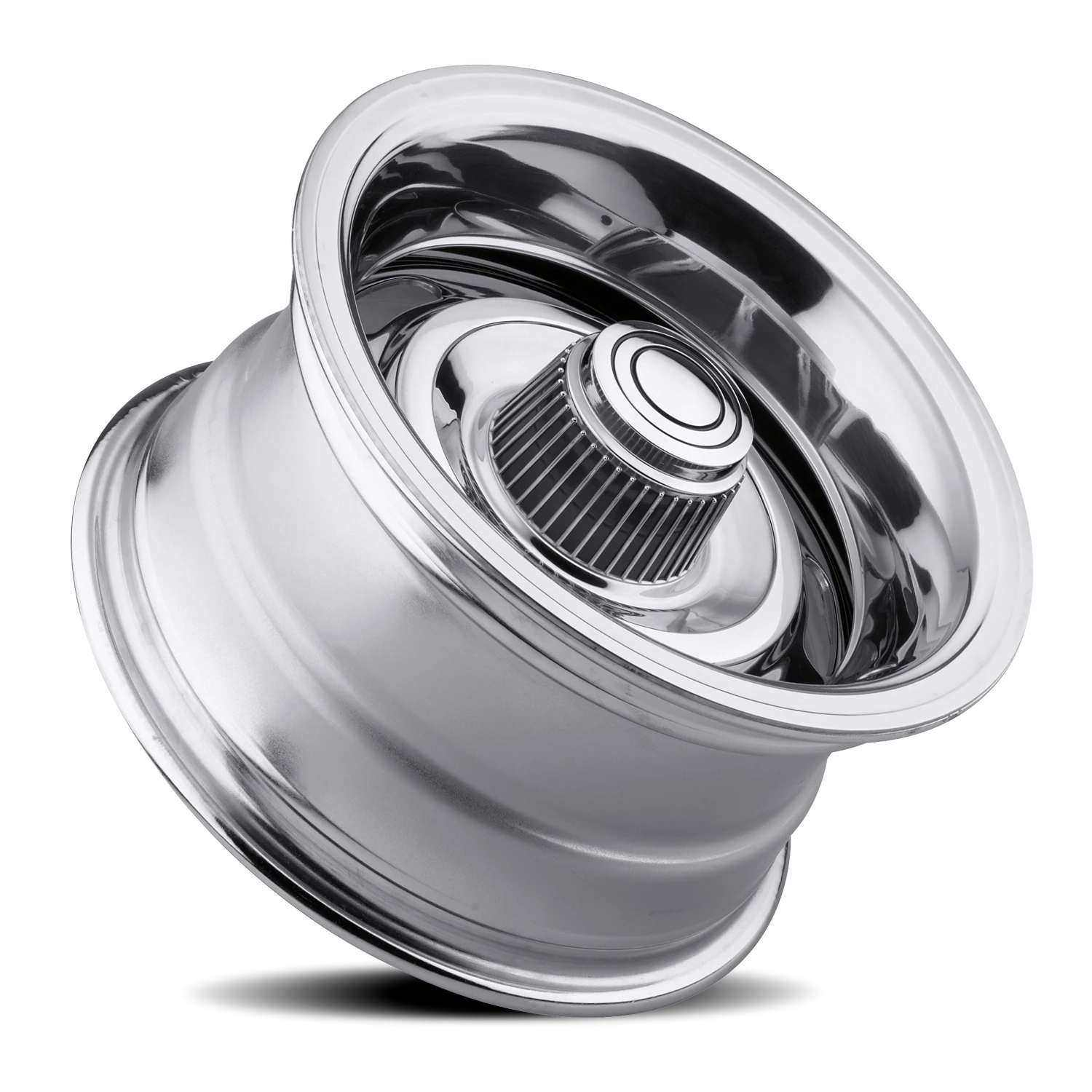 Vision Wheel 57 Chrome 15x8 -6 5x127mm 81.7mm - Wheelwiz