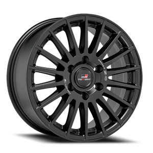 OZ Racing Rally Desert TGR WRT Matte Black W/ Silver Lettering 18x8 +50 6x139.7mm 95.1mm - Wheelwiz