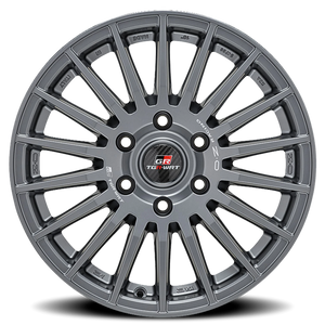 OZ Racing Rally Desert TGR WRT Matte Graphite W/ Silver Lettering 18x8 +50 6x139.7mm 95.1mm