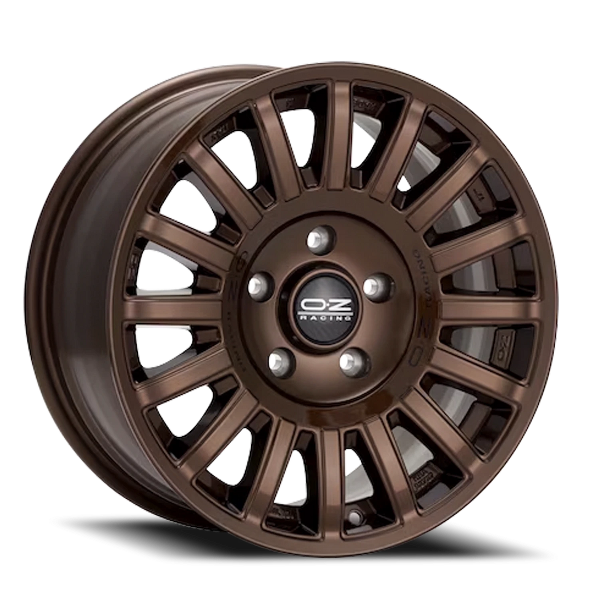 OZ Racing Rally Raid Gloss Bronze W/ Black Lettering 18x8.5 +32 5x130mm 71.56mm