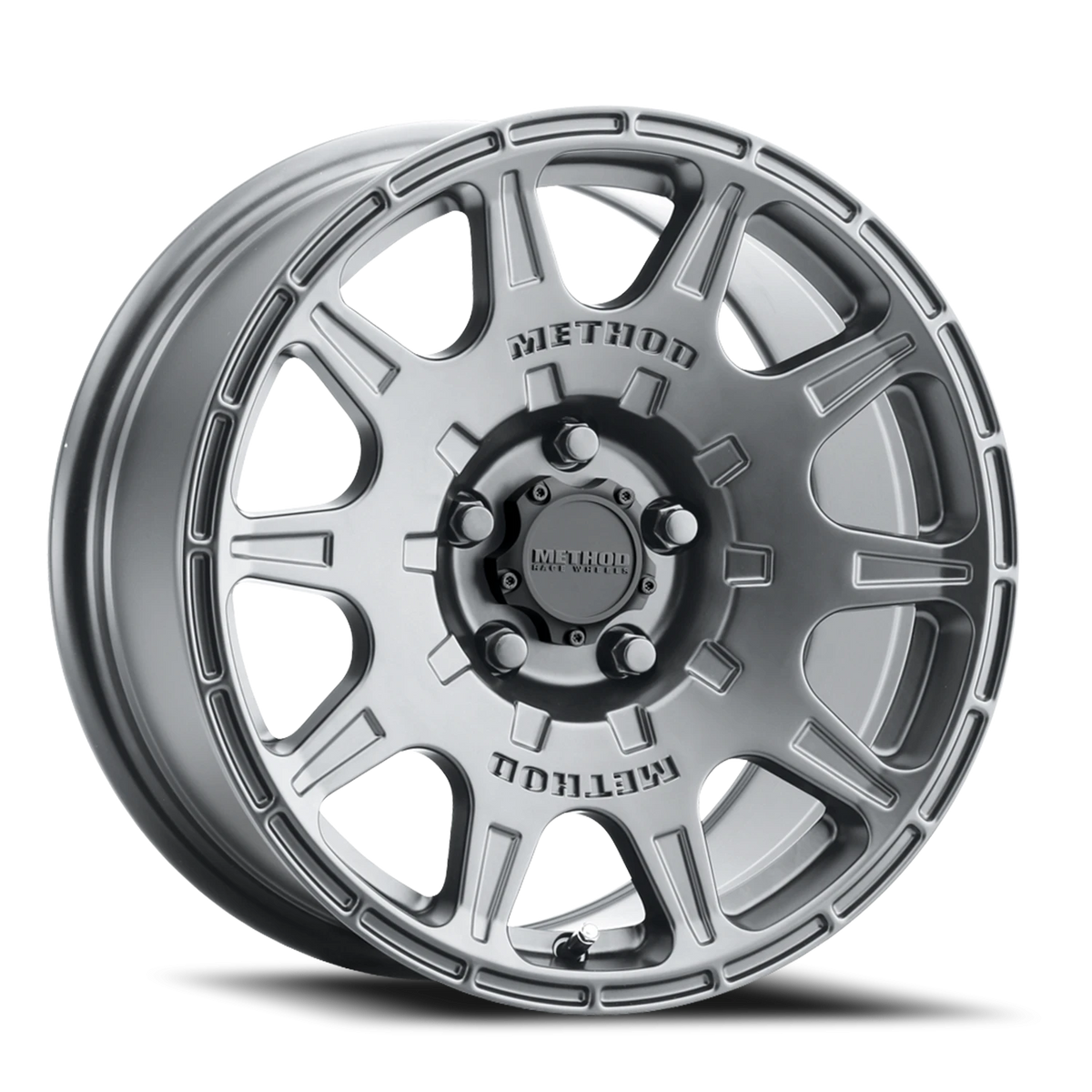 Method Race Wheels Rally MR502 Titanium 17x8 +38 5x114.3mm 67.1mm - Wheelwiz
