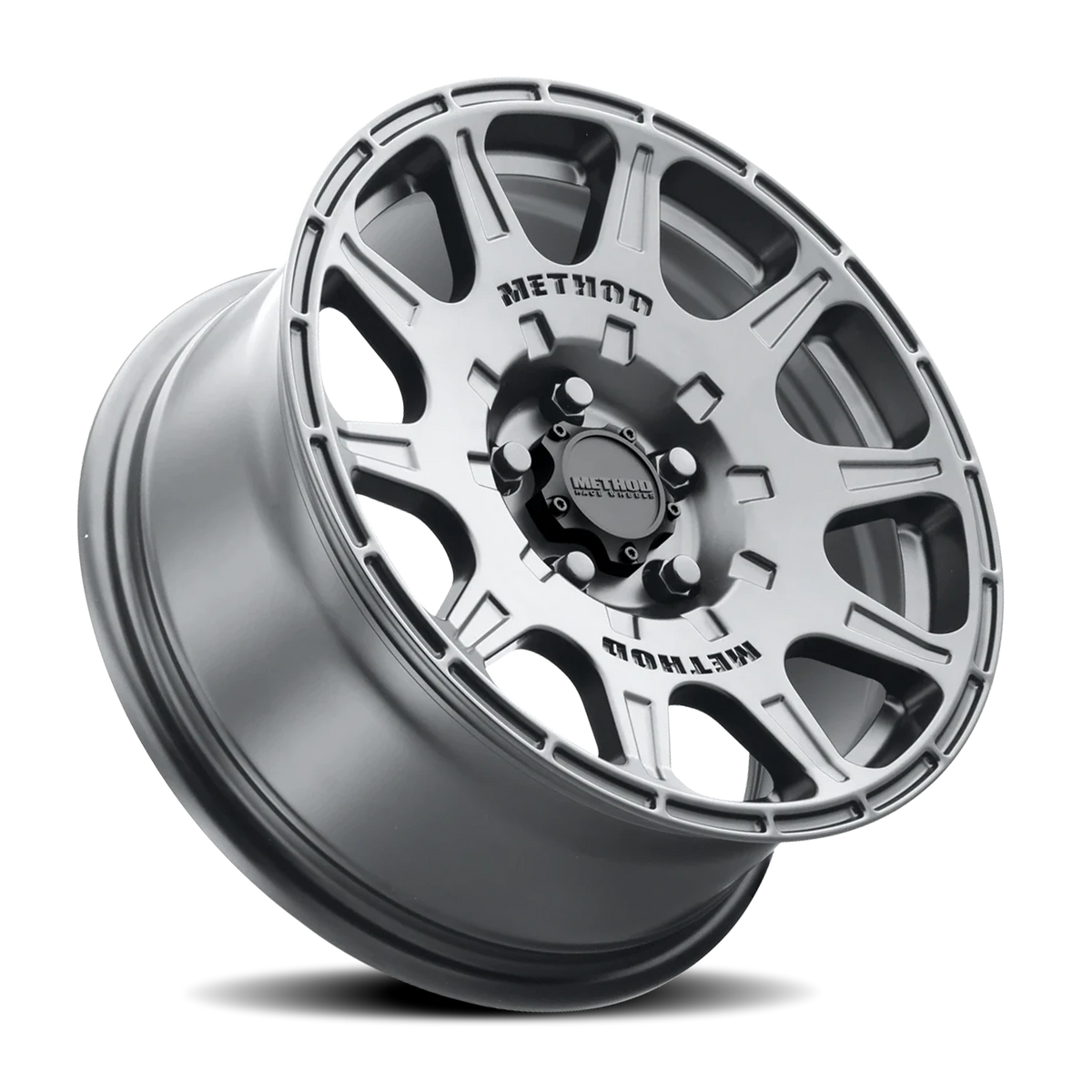 Method Race Wheels Rally MR502 Titanium 17x8 +38 5x114.3mm 67.1mm - Wheelwiz