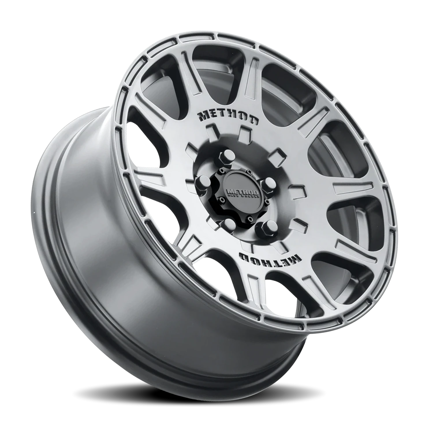 Method Race Wheels Rally MR502 Titanium 17x8 +38 5x114.3mm 67.1mm - Wheelwiz