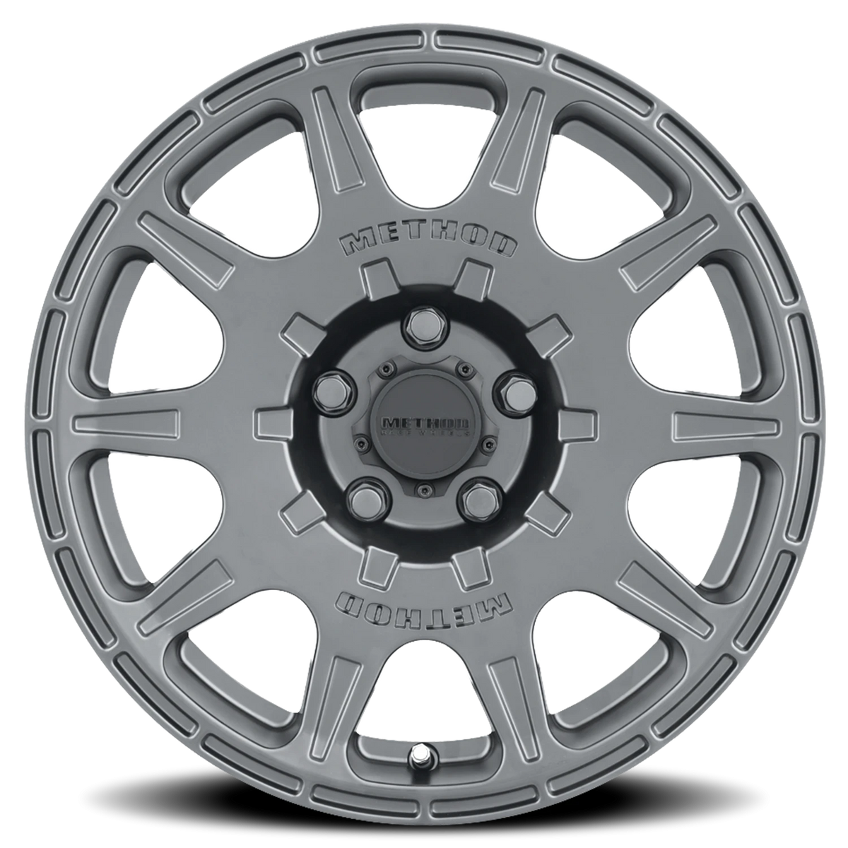 Method Race Wheels Rally MR502 Titanium 17x8 +38 5x114.3mm 67.1mm - Wheelwiz
