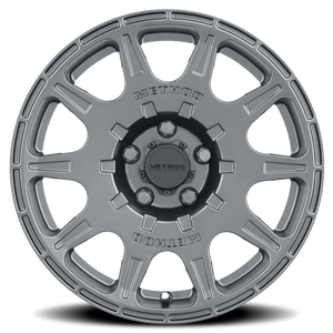 Method Race Wheels Rally MR502 Titanium 17x8 +38 5x114.3mm 67.1mm - Wheelwiz