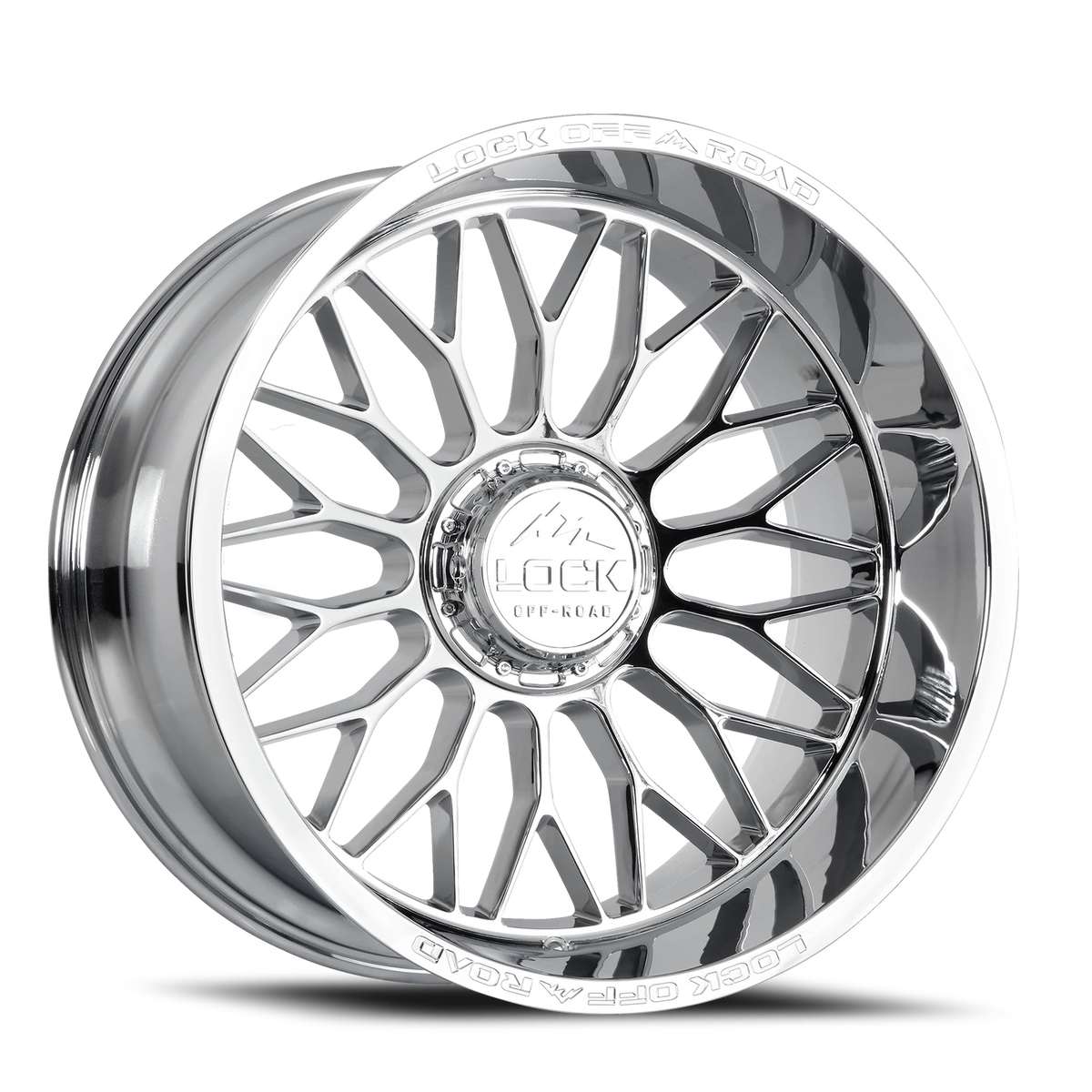 Lock Offroad Rampage Chrome 22x12 -44 5x127|5x139.7mm 87.1mm