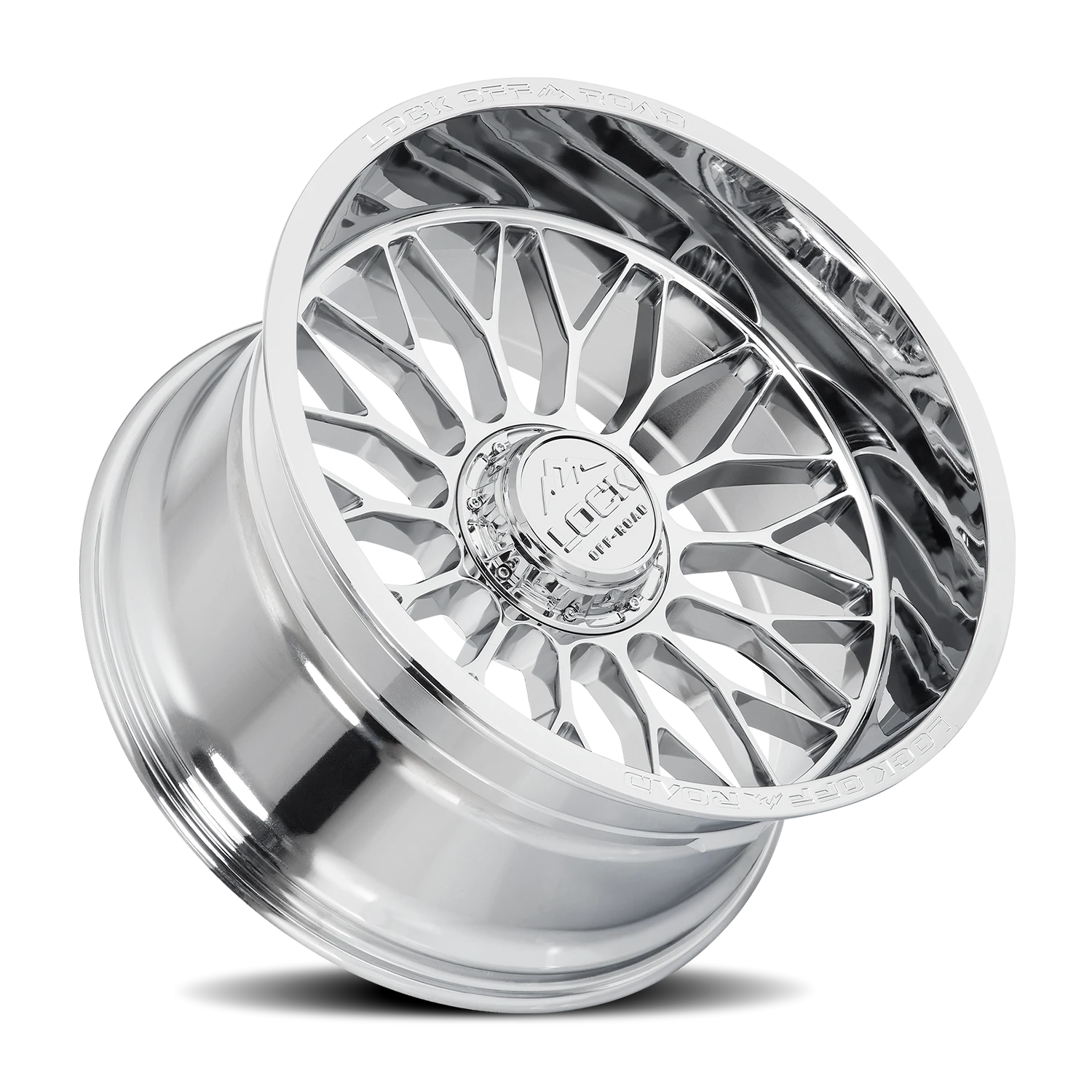 Lock Offroad Rampage Chrome 22x12 -44 5x127|5x139.7mm 87.1mm