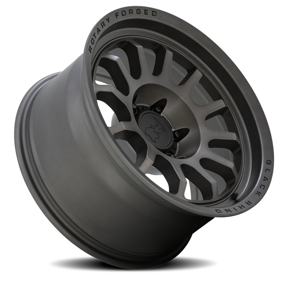 Black Rhino RAPID Matte Brushed Gunmetal 17x9.5 -18 6x139.7mm 112.1mm - Wheelwiz