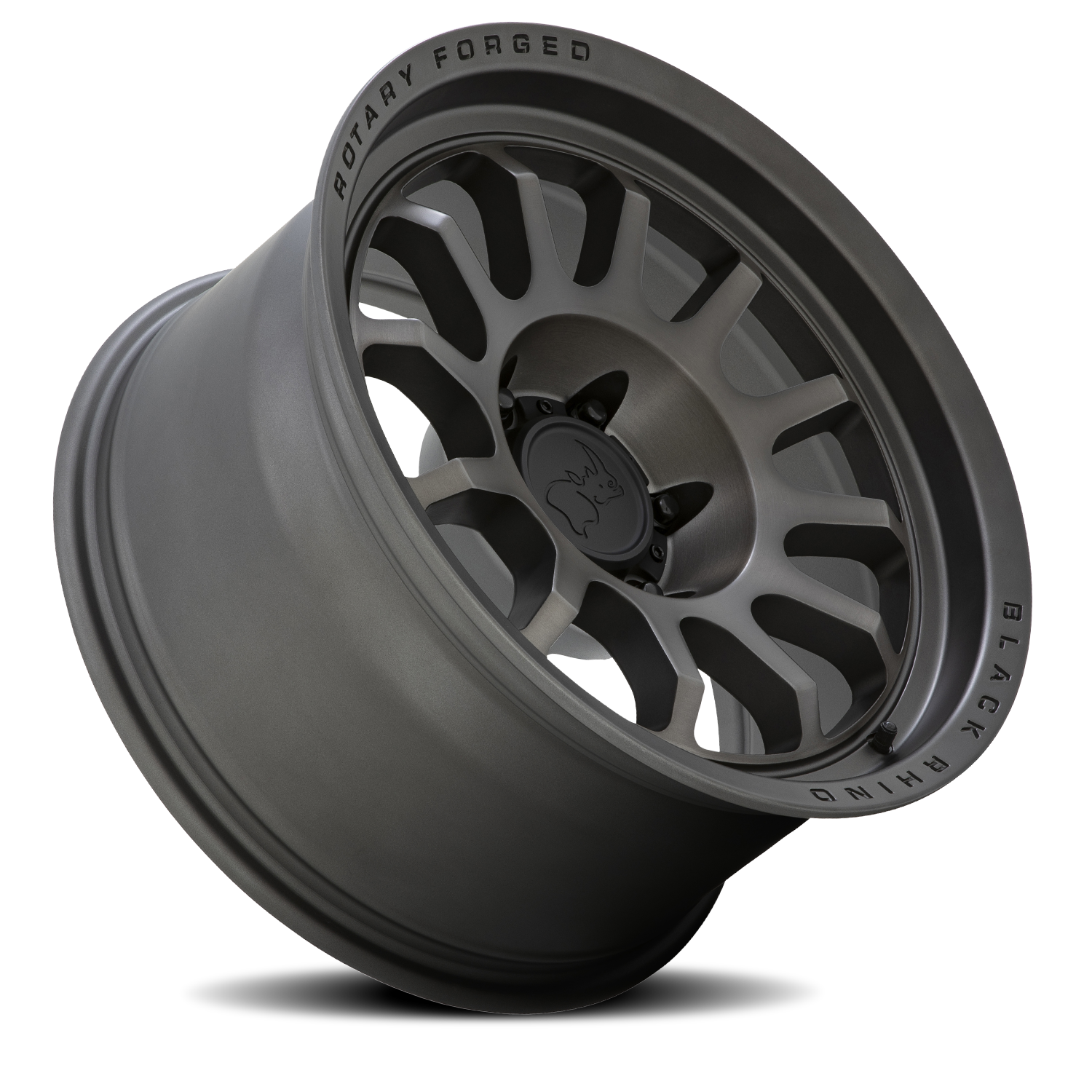 Black Rhino RAPID Matte Brushed Gunmetal 17x9.5 -18 6x139.7mm 112.1mm - Wheelwiz