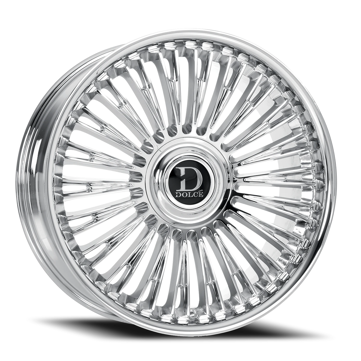 Dolce Luxury Razzo Chrome 24x10 +35 6x135|6x139.7mm 106.2mm