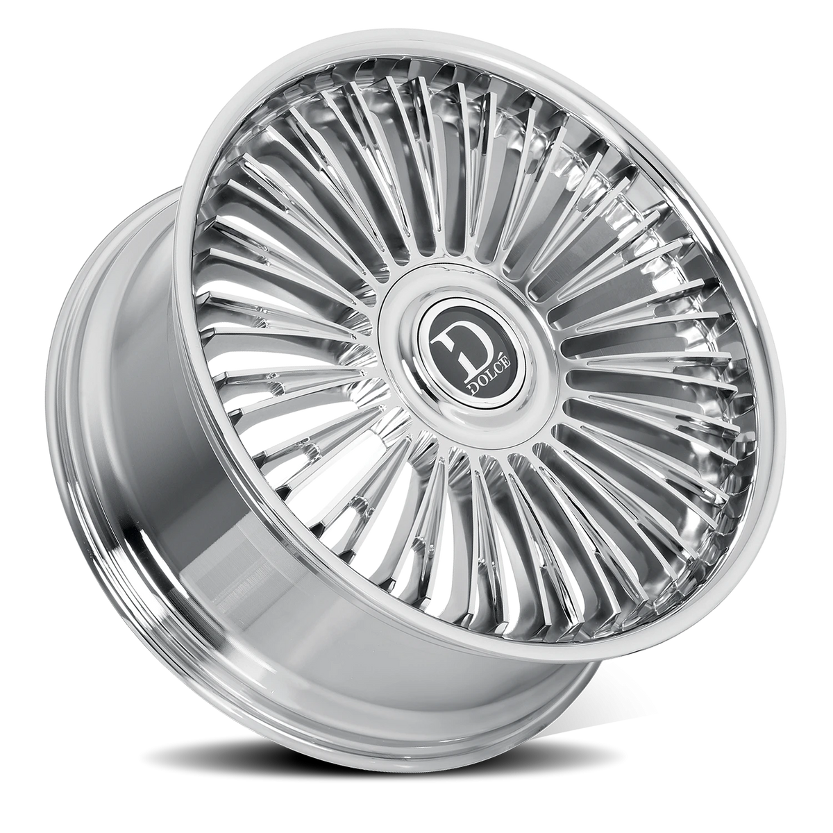 Dolce Luxury Razzo Chrome 24x10 +25 6x135|6x139.7mm 106.2mm