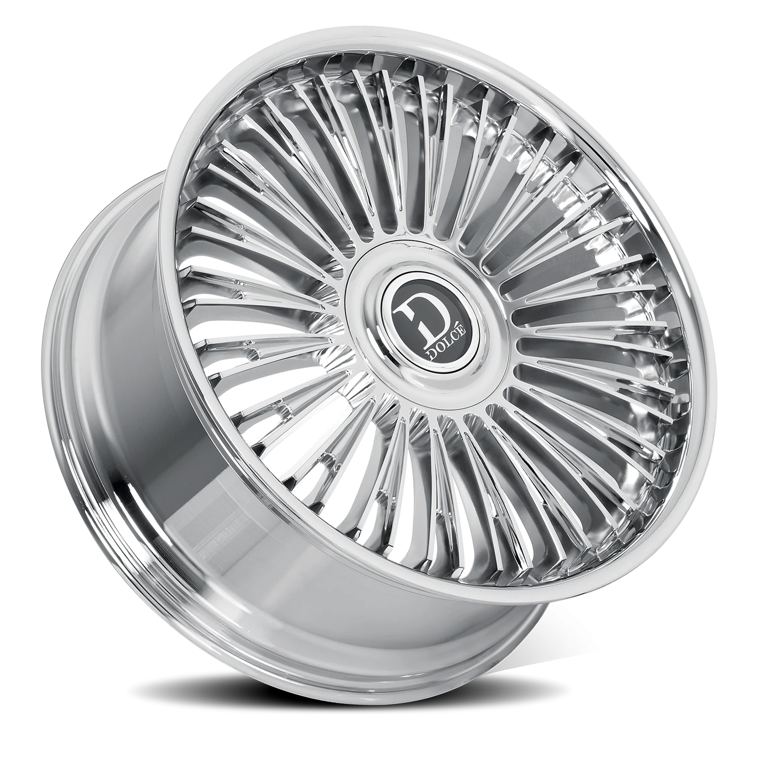 Dolce Luxury Razzo Chrome 24x10 +35 6x135|6x139.7mm 106.2mm