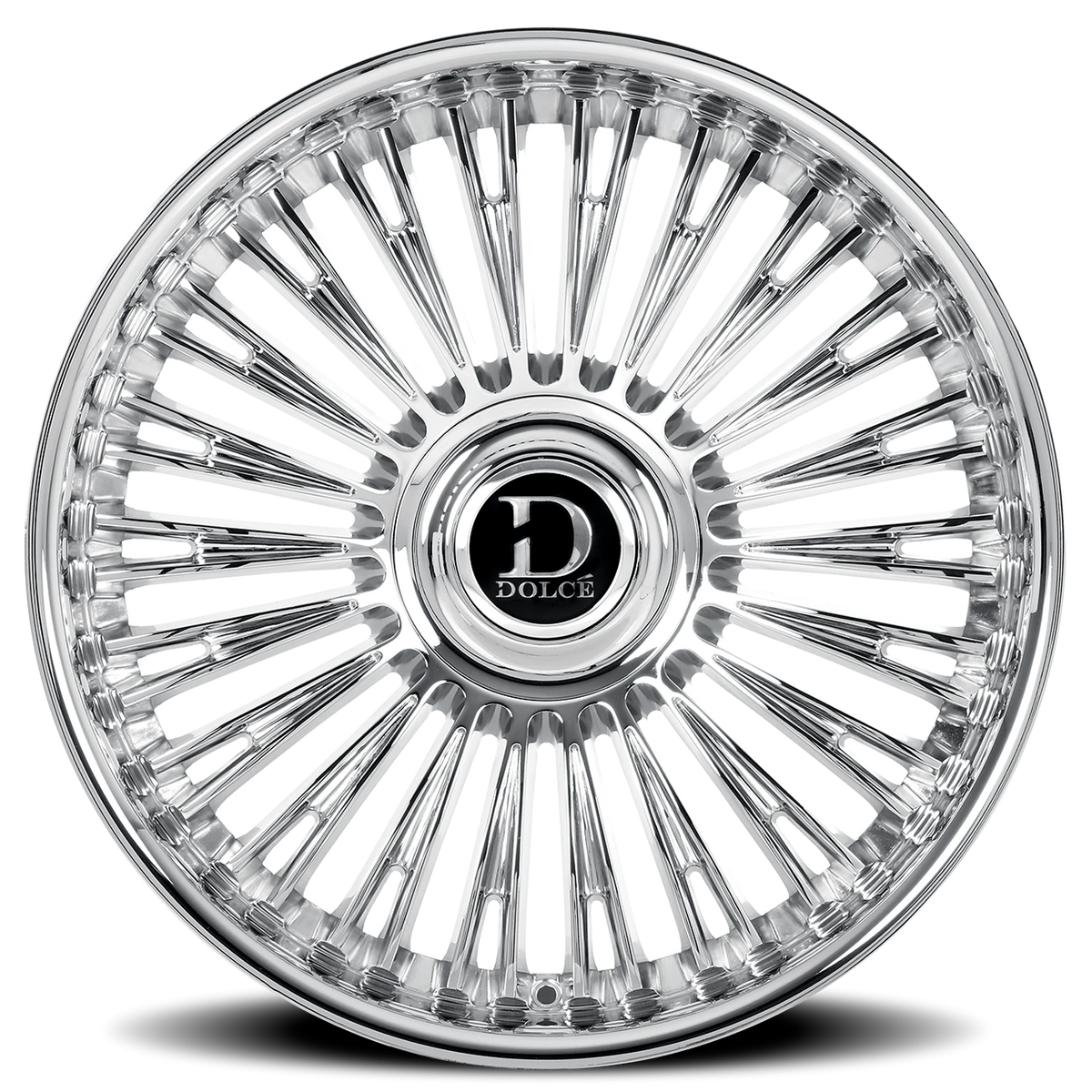 Dolce Luxury Razzo Chrome 22x9.5 +18 6x135|6x139.7mm 106.2mm
