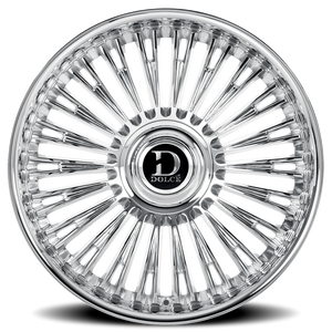 Dolce Luxury Razzo Chrome 22x9.5 +18 6x135|6x139.7mm 106.2mm