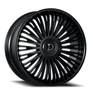Dolce Luxury Razzo Gloss Black 24x10 +25 6x139.7mm 66.6mm