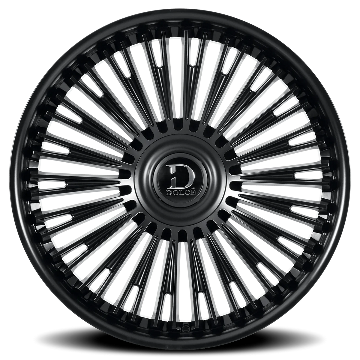 Dolce Luxury Razzo Gloss Black 22x9.5 +35 6x135|6x139.7mm 106.2mm