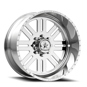 American Force 61 Rebel SS Polished 22x10 -25 6x135mm 87mm - Wheelwiz