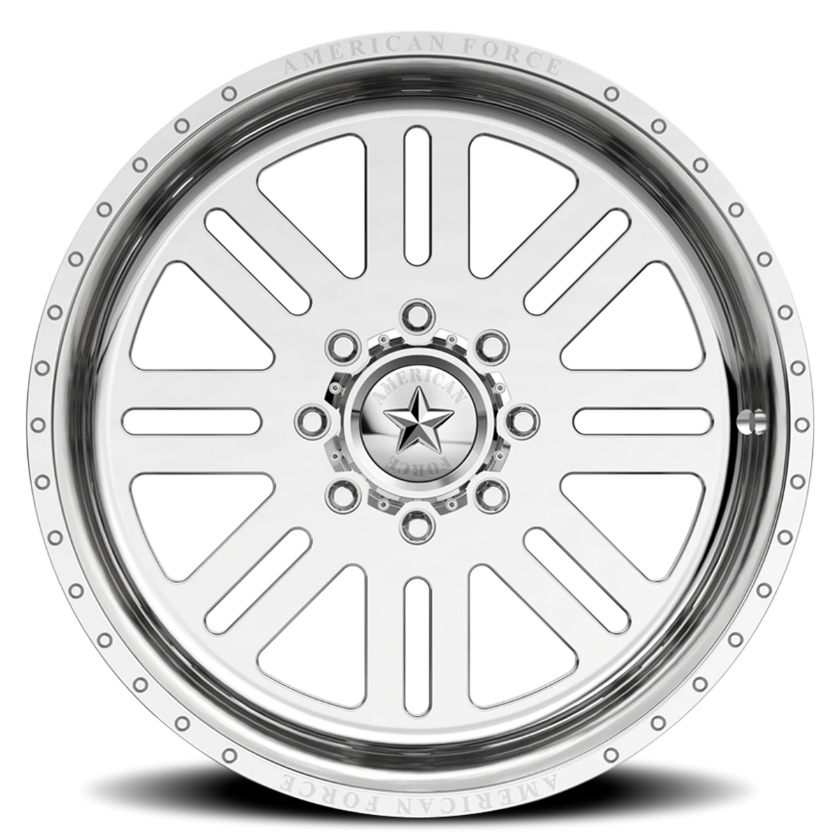 American Force 61 Rebel SS Polished 22x16 -101 6x139.7mm 78.1mm - Wheelwiz