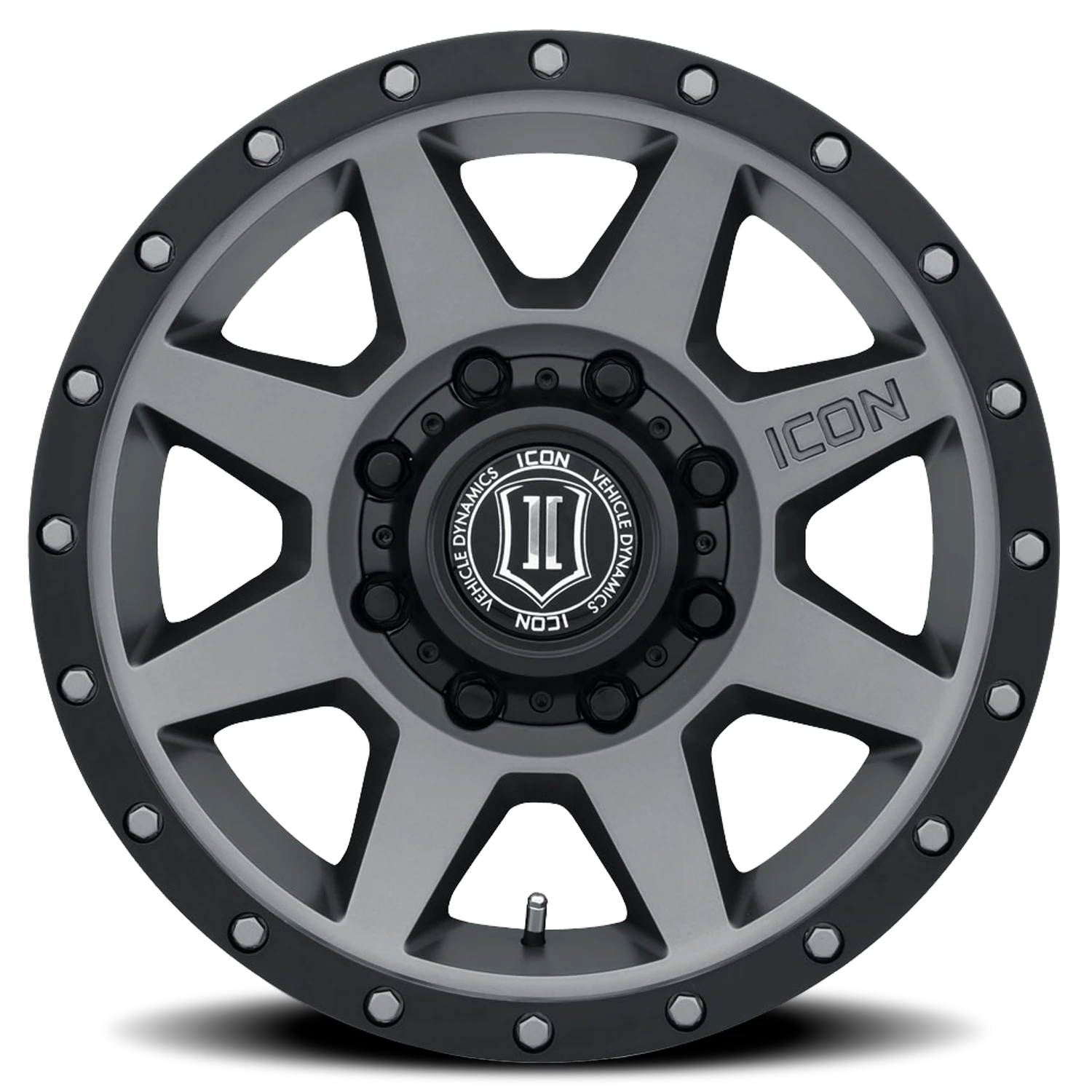 Icon Alloys Rebound HD Titanium 18x9 +6 8x170mm 125mm