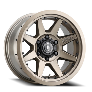 Icon Alloys Rebound Pro Bronze 17x8.5 -6 5x127mm 71.5mm